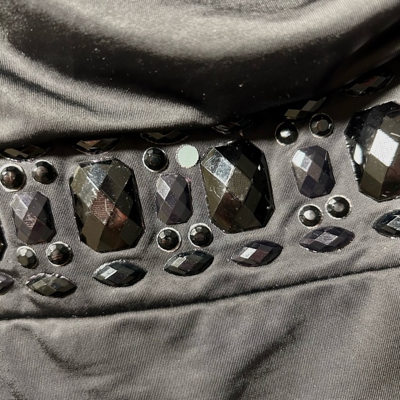 Lady Dutch One Shoulder Black Dress - Picture 6 of 6